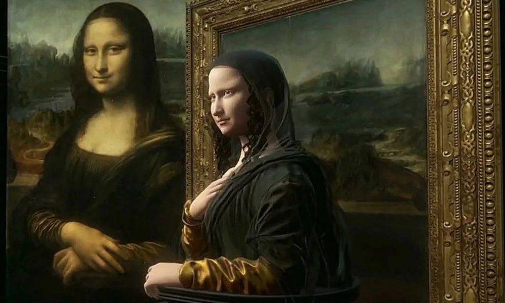 Mona Lisa — Beyond the glass